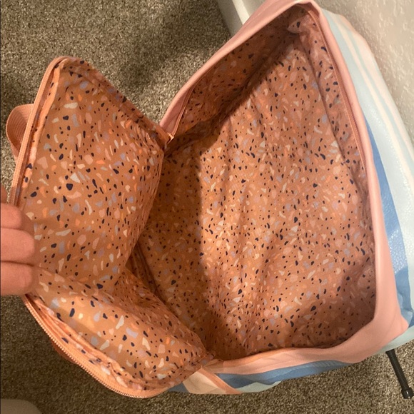 Colorful Striped Backpack - Picture 3 of 4